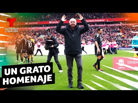Sven-Göran Eriksson vive una noche mágica en Anfield | Premier League | Telemundo Deportes