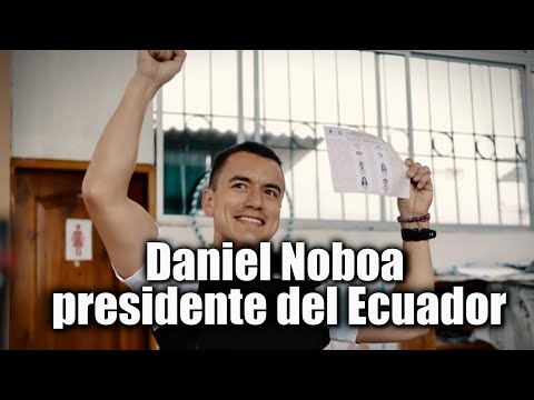 Daniel Noboa: Nuevo presidente del Ecuador tras derrotar a la abogada correísta Luisa González