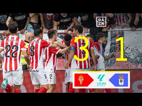 Real Sporting vs Real Oviedo (3-1) | Resumen y goles | Highlights LALIGA HYPERMOTION