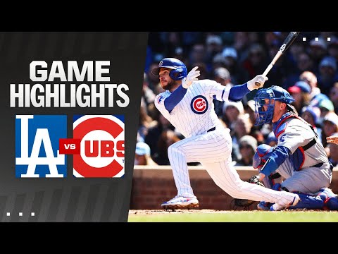 Dodgers vs. Cubs Game Highlights (4/5/24) | MLB Highlights