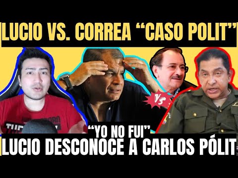 Lucio Gutiérrez vs. Rafael Correa ¡Caso Polit! “Yo no fui, dice Lucio”