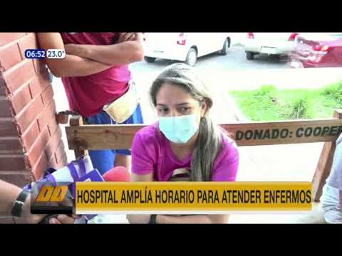 Hospital amplía horario para atender a enfermos con dengue y chikungunya