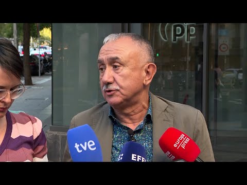 Pepe Álvarez valora muy positivamente el cambio de clima político en Cataluña