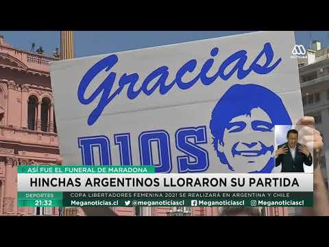 Diego Maradona | El emotivo llanto de los hinchas argentinos