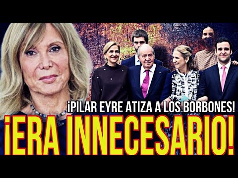 ¡Pilar Eyre MUY CONTUNDENTE con la FOTO DE LOS BORBONES y la AUSENCIA de Sofia!