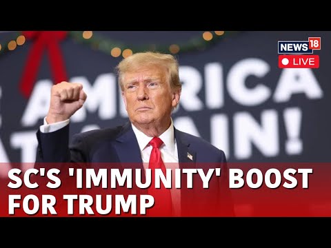 Donald Trump Immunity Case LIVE News | Trump's Lawyers Face Off At Supreme Court | News18 | N18L