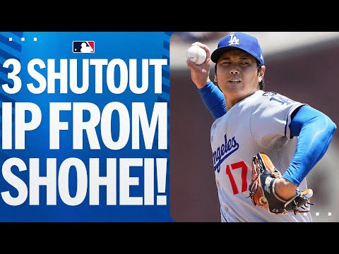 FULL START: 3 shutout innings from Shohei Ohtani today vs. the Giants! | 大谷翔平ハイライト