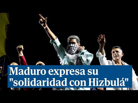 Maduro expresa su solidaridad con Hizbulá tras los ataques de Israel en Beirut: Es un crimen