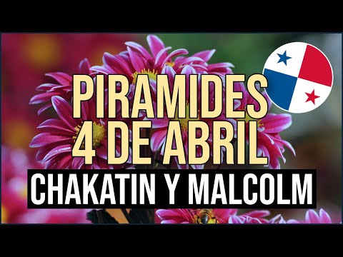 Pirámide Lotería de Panamá Jueves 4 de Abril 2024  Pirámide de Chakatin y Malcolm Ramos