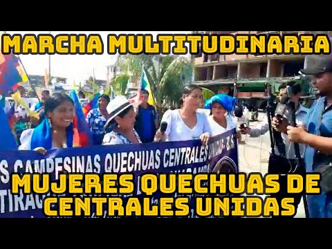 CONGREESO DE FEDERACIÓN  CAMPESINAS DE MUJERES QUECHUAS CENTRALES UNIDAS DESDE MUNICIPIO SHINAHOTA