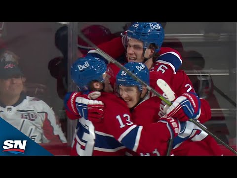 Canadiens Juraj Slafkovsky Makes The Bell Centre Erupt With Game-Tying Goal