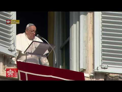 Rezo de la Oración del Ángelus, dirigido por el Papa Francisco - Domingo 31 de diciembre de 2023