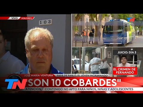 JUICIO POR EL CRIMEN FERNANDO BÁEZ SOSA I Son 10 cobardes, José María Ventura