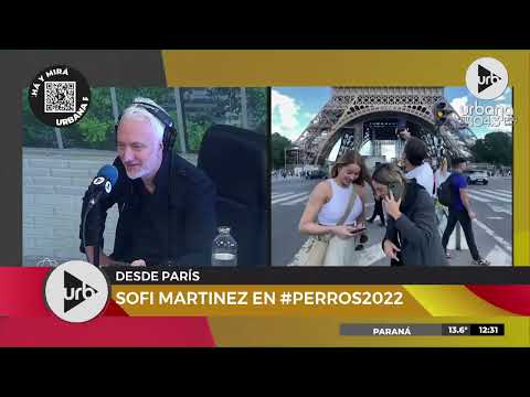 Sofi Martínez desde París: Se viene la Final de la Champions League | #Perros2022