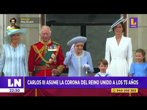 Carlos III asume la corona del Reino Unido a los 73 años tras el fallecimiento de Isabel II