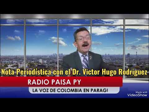 Bienvenidos a esta entrevista especial en Radio Paisa! Hoy nos acompaña el Dr. Víctor Hugo Rodríguez