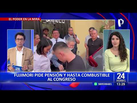 24Horas VIDEO | Fujimori exige pensión vitalicia al Congreso