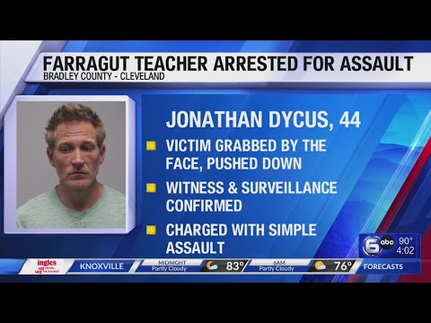 Farragut teacher arrested for assault