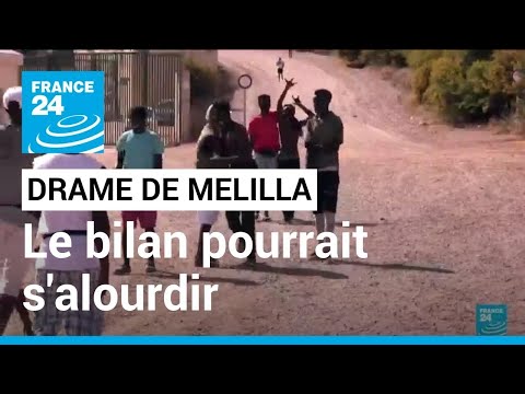 Au moins 23 migrants morts à Melilla, un bilan qui pourrait s'alourdir • FRANCE 24