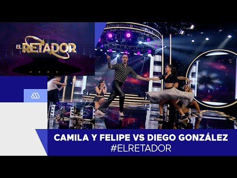 El Retador / Camila y Felipe vs Diego González / Duelo baile / Mejores Momentos / Mega