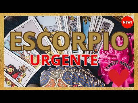 ?Escorpio ? UNA OPORTUNIDAD DE SER FELIZ Y LIBERARTE DEL PASADO #Escorpio #tarot #horoscopo