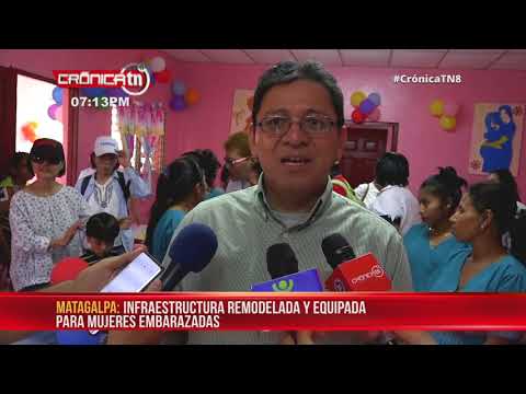 Mujeres embarazadas de San Dionisio con mejores condiciones – Nicaragua