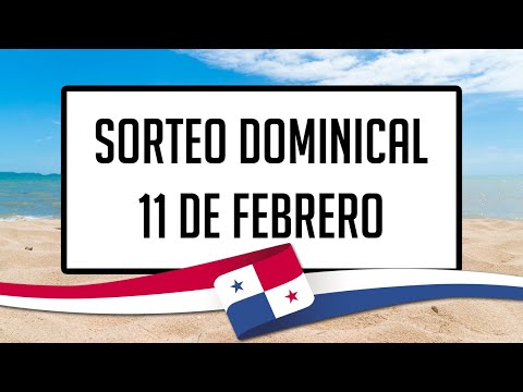 Resultados Lotería de Panamá Domingo 11 de Febrero de 2024 - Lotería nacional de Panamá de hoy