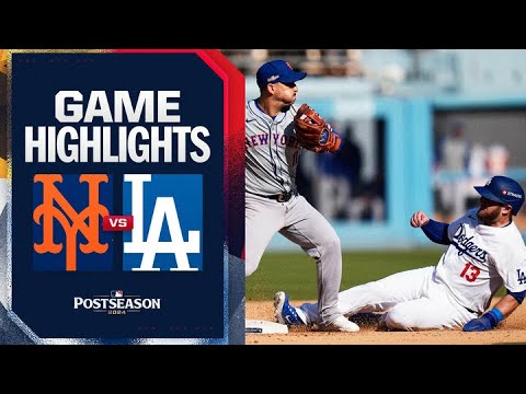 Mets vs. Dodgers NLCS Game 2 Highlights (10/14/24) | MLB Highlights