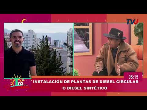 Instalación de plantas de diésel circular o diésel sintético