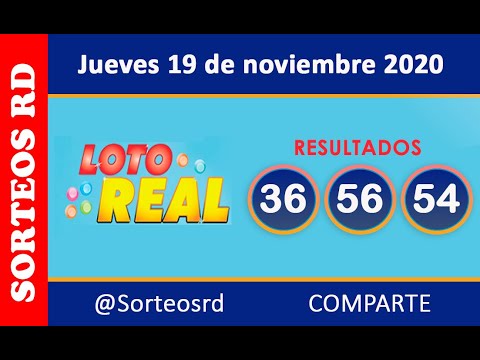Loteria Real en VIVO / Jueves 19 de noviembre 2020