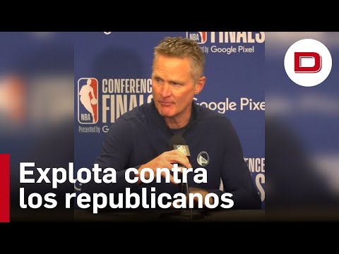 El entrenador de los Warriors explota tras la matanza de Texas