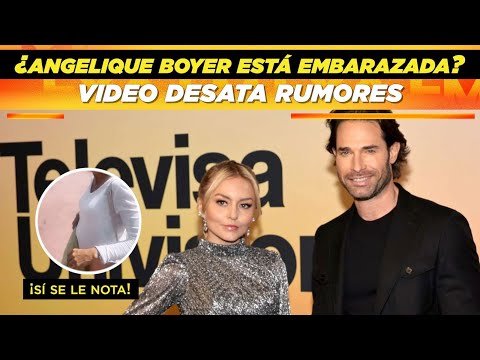 ¿Angelique Boyer está embarazada? Video de Sebastián Rulli desata rumores