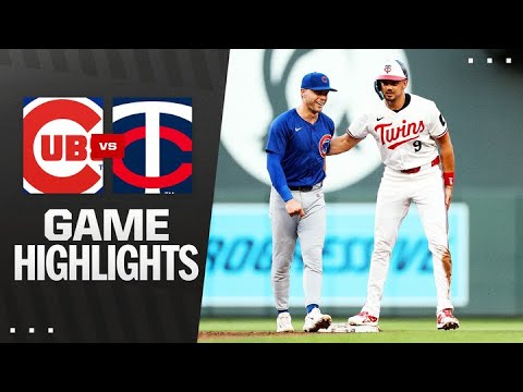 Cubs vs. Twins Game Highlights (7/9/25) | MLB Highlights