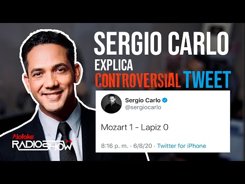 SERGIO CARLO EXPLICA EL CONTROVERSIAL TWEET MOZART 1 - LAPIZ 0
