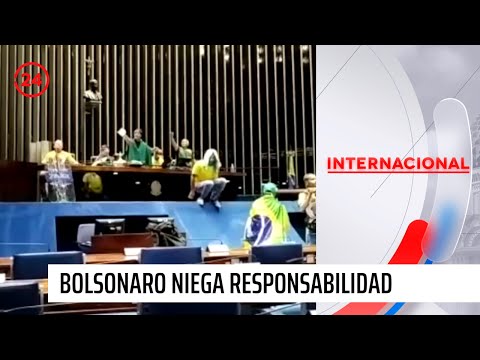 Bolsonaro niega toda responsabilidad en el ataque de sus adherentes | 24 Horas TVN Chile