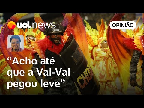 Carnaval: Atacar a Vai-Vai é covardia; quem demoniza a polícia é ela mesma, diz Sakamoto