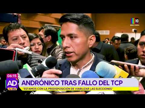 Andrónico Rodriguez se pronuncia tras fallo del TCP
