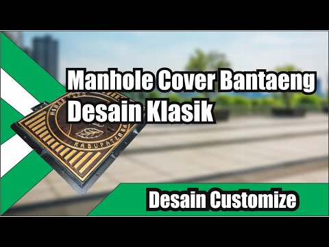Manhole Cover Ikonik Cast Iron