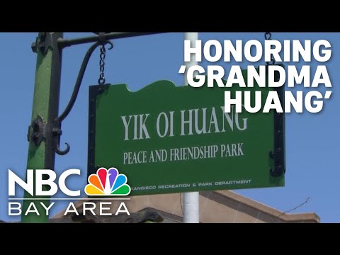 San Francisco park renamed to honor 'Grandma Huang'