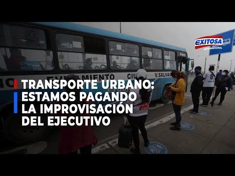 Ángel Mendoza: estamos pagando la improvisación del Ejecutivo en el trasporte público