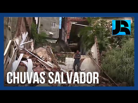Salvador (BA) registra mais de cem deslizamentos de terra nos últimos três dias
