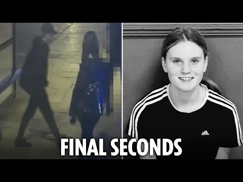 Haunting moment obsessed teen lures ex, 15, into alley before knifing her 36 times - as he's jailed