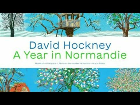 David Hockney s’expose à l'Orangerie avec une immense fresque numérique • FRANCE 24