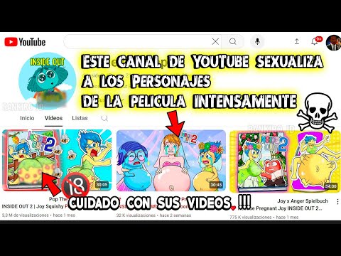 El extraño canal de YouTube que EMBARAZA a los Personajes de INTENSAMENTE