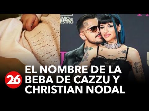 Adiós misterio: Cazzu confirma el nombre de su hija con Christian Nodal