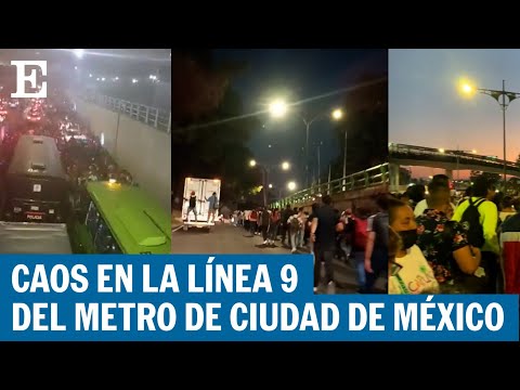 MÉXICO: Fallas dejan varados a miles de usuarios en la Línea 9 del metro | EL PAÍS