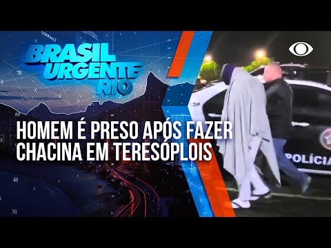 Homem faz chacina e mata 4 pessoas a tiros em Teresópolis