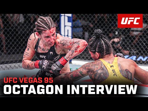 Karol Rosa Octagon Interview | UFC Vegas 95