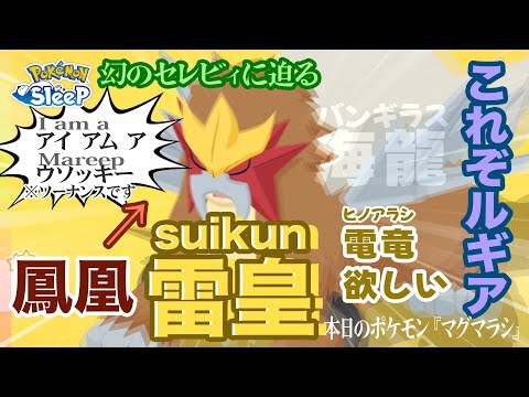 【ポケモンスリープ】三犬に翻弄される男
