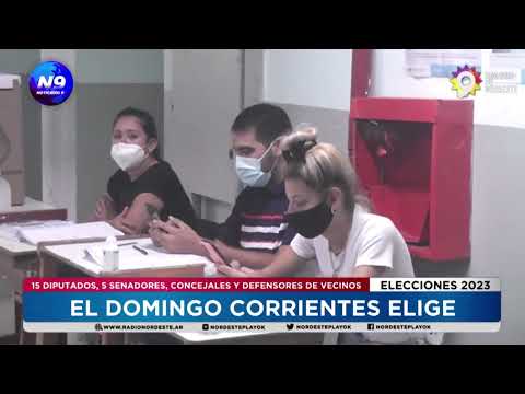 EL DOMINGO CORRIENTES ELIGE - NOTICIERO 9